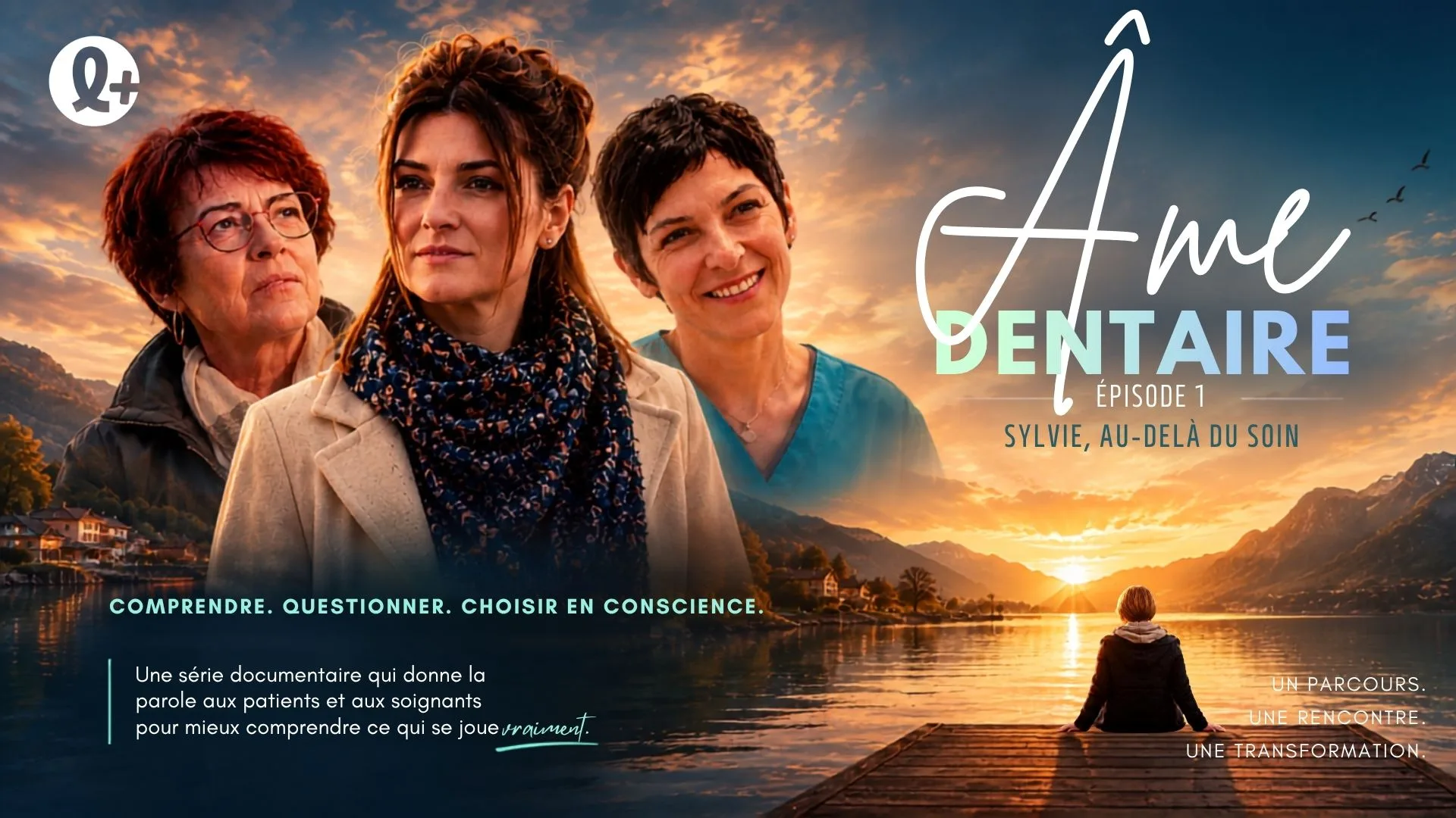 Sylvie, aix les bains (AME DENTAIRE) : La patiente Sylvie et sa praticienne Céline croisent leurs regards autour d'une prise en charge centrée sur…