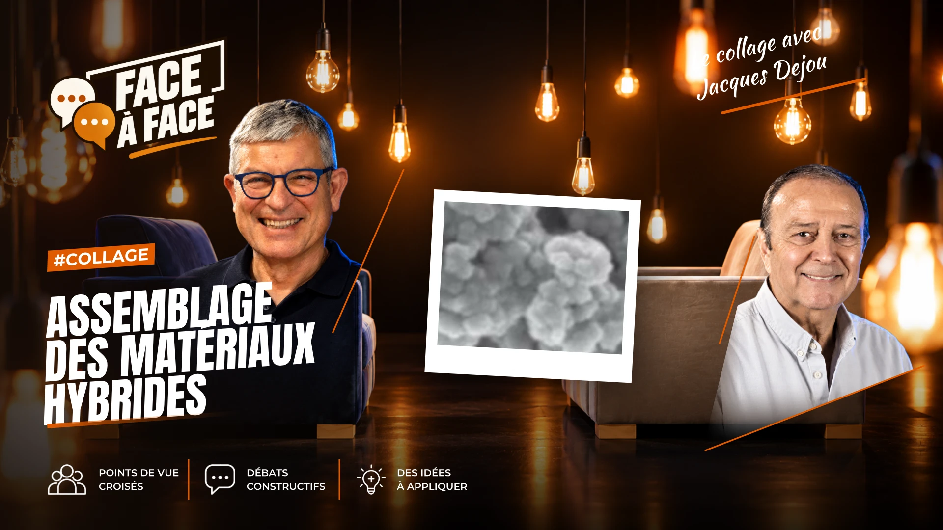 Assemblage des matériaux hybrides (Face à Face, saison 1 épisode 20) : Présentation des matériaux hybrides, avantages et inconvénients