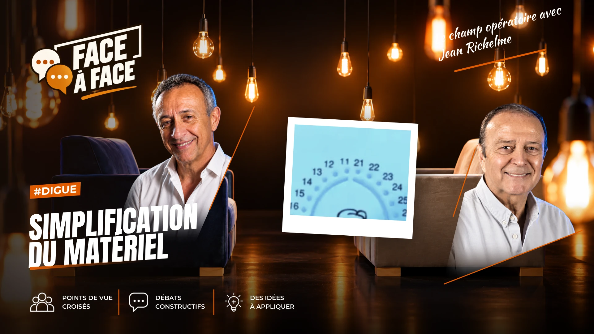 Simplification du matériel (Face à Face, saison 1 épisode 26) : Dans cet entretien, les Dr Jean RICHELMEet André FAUCHER discutent de l'utilisation…