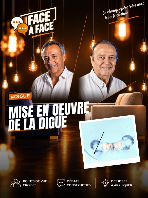 Mise en oeuvre de la digue (Face à Face, saison 1 épisode 28) : Dans cet épisode, Les DrJean RICHELME et André FAUCHER échangent en profondeur de…
