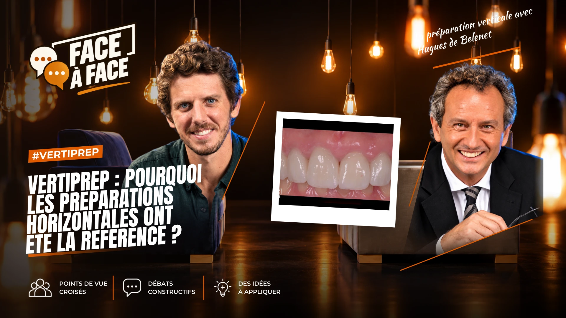 Vertiprep : pourquoi les preparations horizontales ont ete la reference ? (Face à Face, saison 2 épisode 3) : Pourquoi les préparations horizontales…