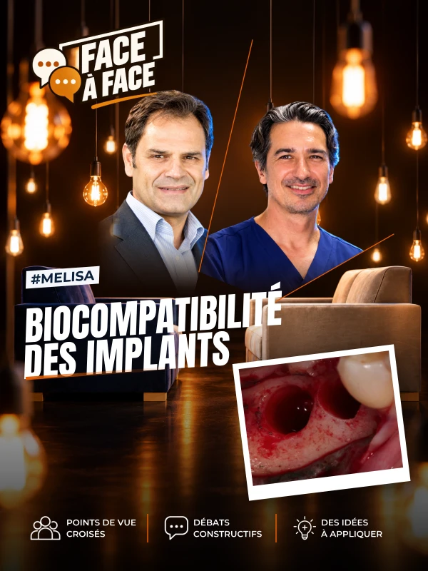 Biocompatibilité des implants (Face à Face, saison 2 épisode 26) : La biocompatibilité des implants en question : Giancarlo remet en cause l'idée…