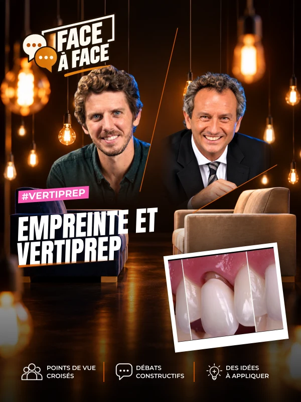 Empreinte et vertiprep (Face à Face, saison 2 épisode 30) : Empreinte et VertiPrep : pourquoi privilégier le numérique, comment gérer la rétraction…