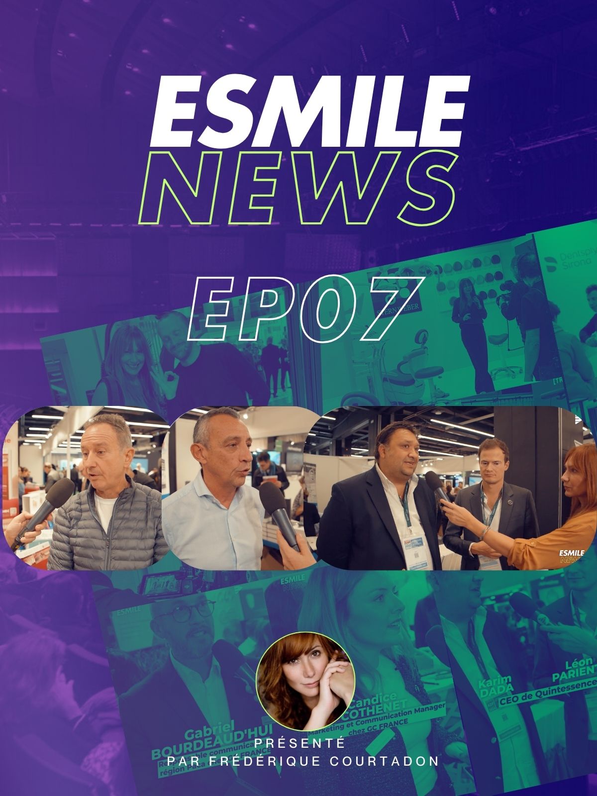 News Adf24 Ep07 (Esmile News) : Les médias qui parlent de vous : rencontre avec les acteurs de l'édition et de la littérature dentaire présents à…