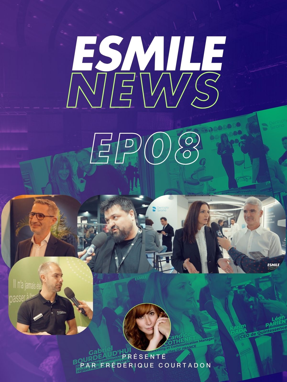 News Adf24 Ep08 (Esmile News) : Innovations technologiques : caméra connectée, anesthésie intra-osseuse électronique et vision d'un groupe français…