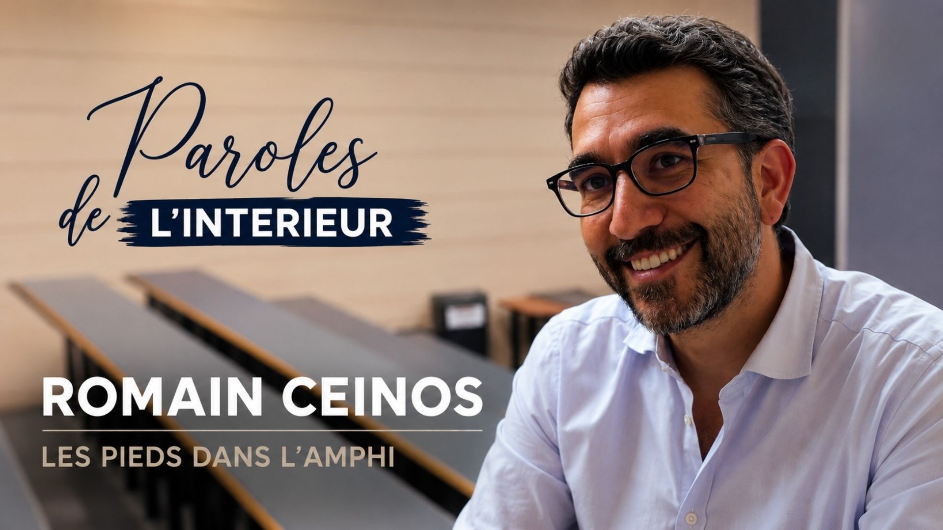 Dr romain ceinos, maître de conférence, praticien hospitalier nice (Paroles de l'intérieur, saison 1 épisode 5) : Le Dr Romain Ceinos raconte son…
