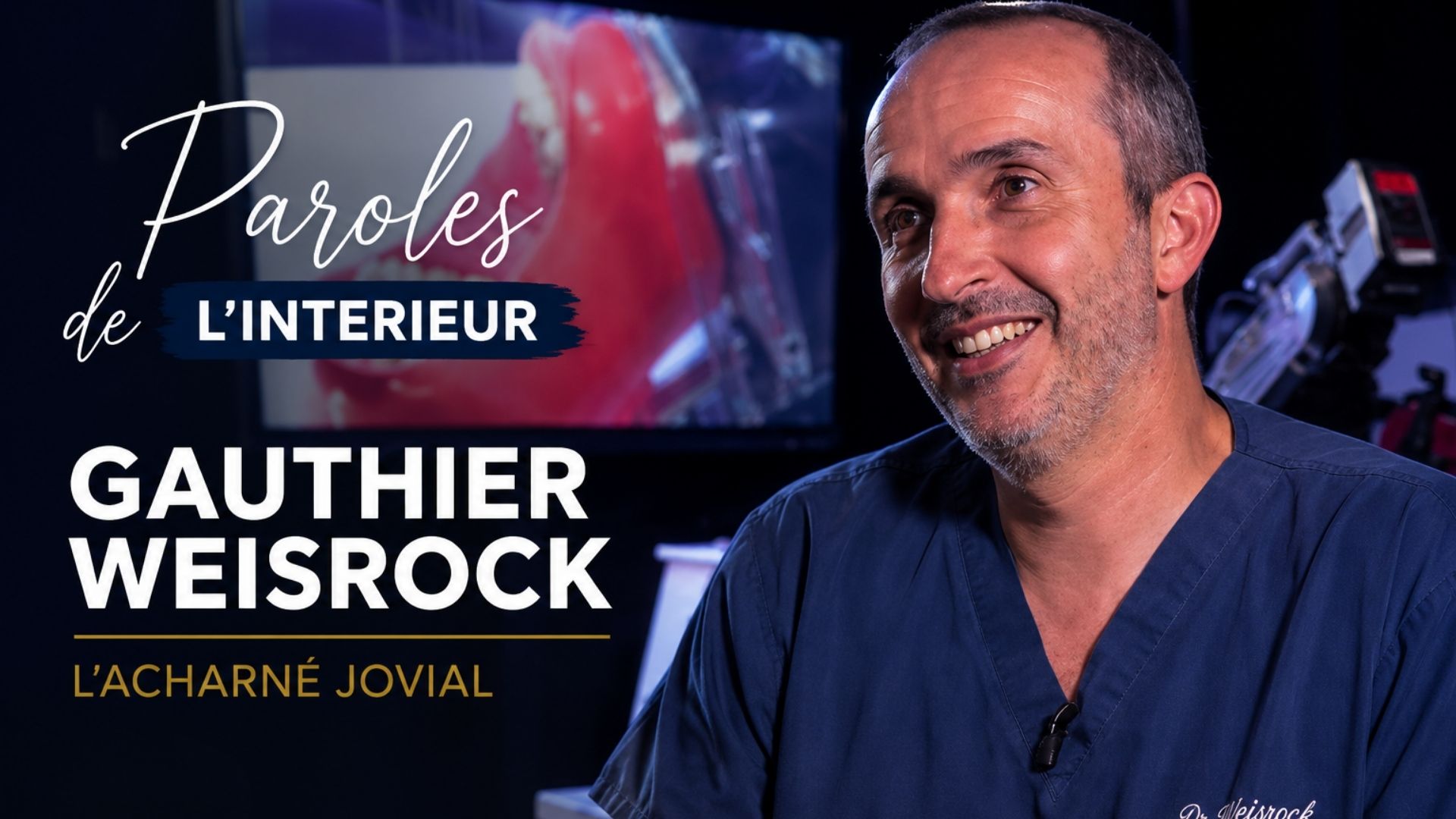 Dr gauthier weisrock, formateur, chirurgien dentiste (Paroles de l'intérieur, saison 1 épisode 9) : Le Dr Gauthier Weisrock revient sur son…